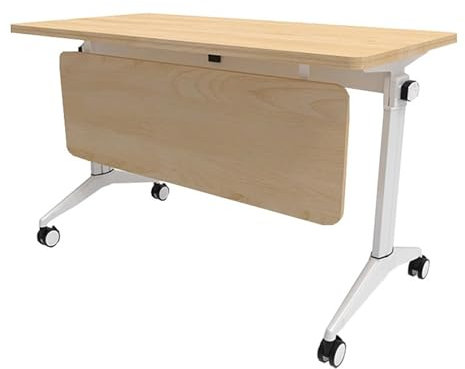 Baodiale Büro-Konferenztisch-Set, klappbare Besprechungstische mit leisen Rädern, langlebiges und leichtes Design für Schulungsräume, Seminare und Klassenzimmer