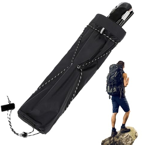 Stocksack - Wasserdichte Aufbewahrungstasche für Zeltstangen,Leichtgewichtige Tasche zur Aufbewahrung von Trekkingstöcken für verschiedene Outdoor Aktivitäten wie Wandern Schneeschuhgehen und