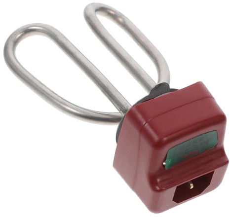 Cabilock Elemento Calefactor de Hervidor Eléctrico 1500w Cobre Protección Antisecado para Reparación de Calentador de Agua Eléctrico Uso Doméstico y Portátil