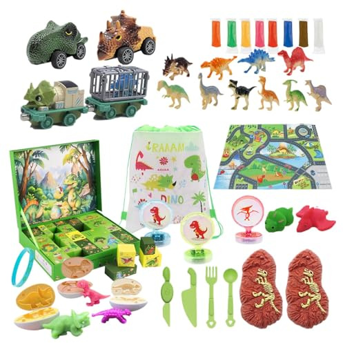 Avent De - Jeu De Jouets De Voiture, Motif Réaliste De , Arrangement De Calendrier Sur Plusieurs Fenêtres, Motif Saisonnier Ludique | Pour Les Salles Jeux Domestiques Espaces A
