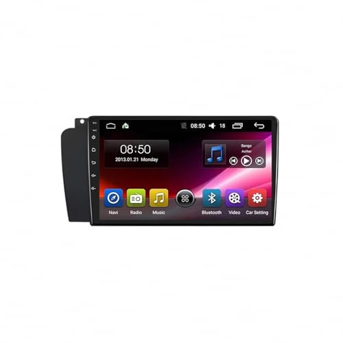 Car Navigazione per Volvo XC70 V70 S60 2004-2009 9 Pollici Android 15 Auto Tablet Stereo con Bluetooth Gps Per, 4 Core 4G+64G