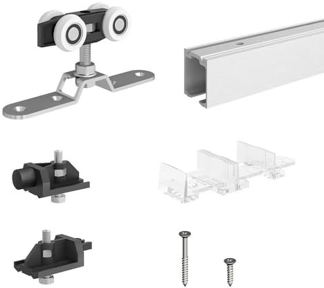 Système coulissant SLID'UP 170 pour 1 porte jusqu'à 750 mm - rail 1,5 m - 120 kg