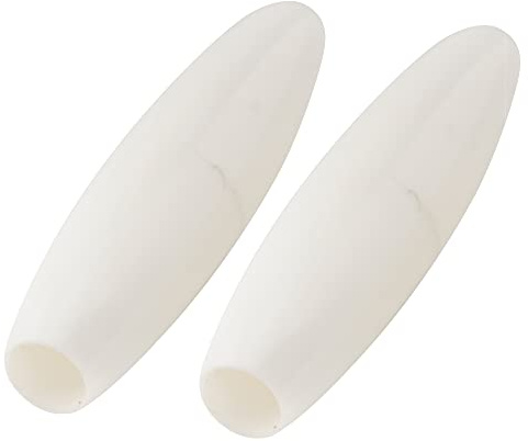 Musiclily Pro Inch Size Tip Leva Tremolo per Chitarra Stile Strat Americano,Bianco(2 Pezzi)
