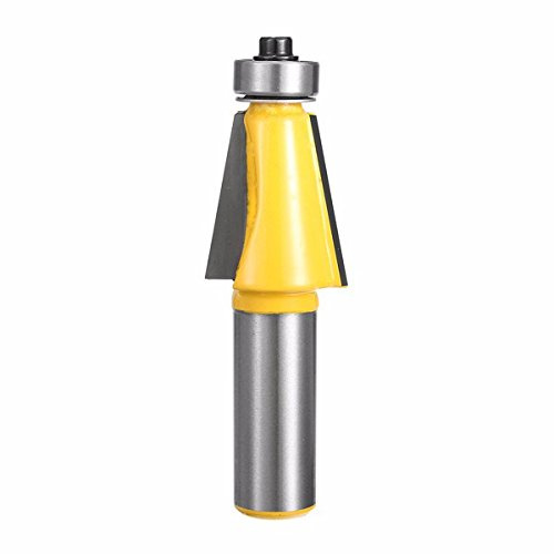 YOUTTOO 1/2 Inch Shank 11.25 Degree Router Bit Chamfer Bevel Edging Woodworking Cutter Tenoner