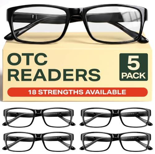 Gaoye 5 pack Lesebrillen herren/damen mit blaulichtfilter Brille Lesehilfe für Damen Herren