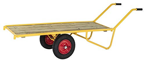 Schwerlastwagen Plattformkarren 2.800 x 608 x 700 mm,Traglast: 500 kg - gelb