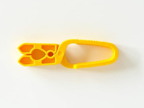 DRY-SMART MONOBLOCK - Mollette da bucato, estremamente forti e stabili, in plastica antiruggine senza metallo, design moderno, 20 pezzi