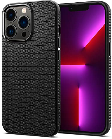 Spigen Liquid Air Case Compatible with iPhone 13 Pro - Matte Black