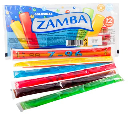 DUCAVAL | Zamba-Flash, 144 Polos Líquidos para Congelar, 12 Packs 50ml