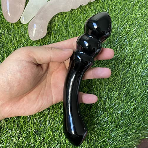Varitas Yoni De Cuarzo Rosa Natural De Buena Calidad, 1 Unidad, Artesanías De Piedras Preciosas, Varita De Placer, Masaje De Manos Corporales, Adorno De Piedra Mágica De Madera, Regalos,1 PC