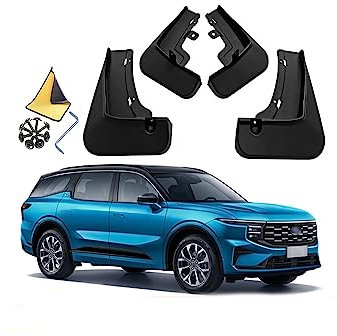 SaVgu Parafango, for Edge 2023 Paraspruzzi Anteriori e Posteriori Personalizzati modellati Paraspruzzi Paraspruzzi Kit 4 Pezzi Accessori Auto