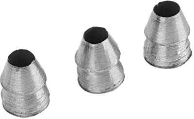 Masyrt Set di 20 cunei rotondi con manico a martello, cunei in acciaio, per ascia da carpentiere, martelli e slitte (diametro 13 mm)