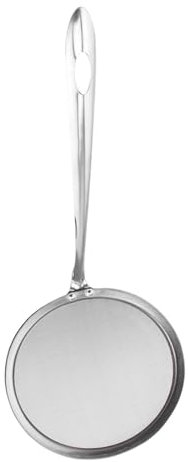 Colador de malla fina - Cuchara de filtro de malla de acero inoxidable, tamiz | Colador y tamiz multifuncional con cómodos mangos antideslizantes para colar, escurrir y enjuagar