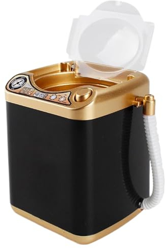 Makeup Sponge Cleaner Machine 4 x 3 x 3 Automatic Mini Beauty Blender Battery Operated Beauty Blender Cleaner Cute Make Up Cleaner for Makeup Sponge, Powder Puffs, No Battery Mini Beauty Blender