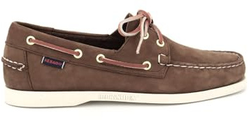Docksides Portland Mocassino da Barca Uomo Brown Seal Yellow Nubuck
