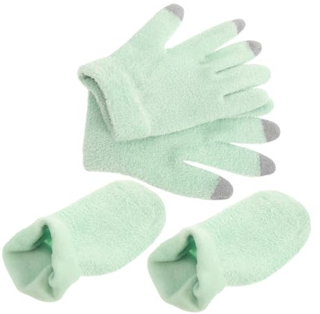 VALICLUD Feuchtigkeitshandschuhe Für Damen Gelhandschuhe Zum Befeuchten Der Hände Über Nacht Handlotionshandschuhe Für Trockene Und Rissige Hände