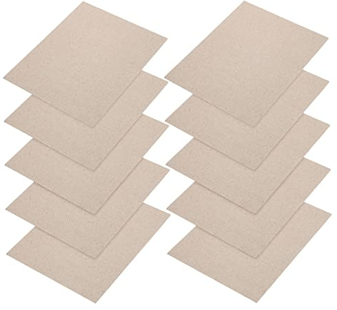 UTHCLO Cubierta de Mica Resistente al Calor Aislamiento Térmico de Guía de Ondas y Alta Durabilidad, Paquete de 10 Piezas para Microondas para Uso en Casa