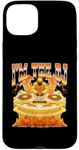 I'm The DJ Discjockey Disc Jockey Tourne-Disque années 90 Bootleg Coque pour iPhone 15 Plus