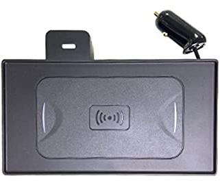 XEBRAD 10W bil QI trådlös laddare, for, X5 F15 X6 F16 Kabellös laddning inbyggd tändare uttag Adapter telefon 11 Bilmonterad trådlös laddare(For X5 F15)