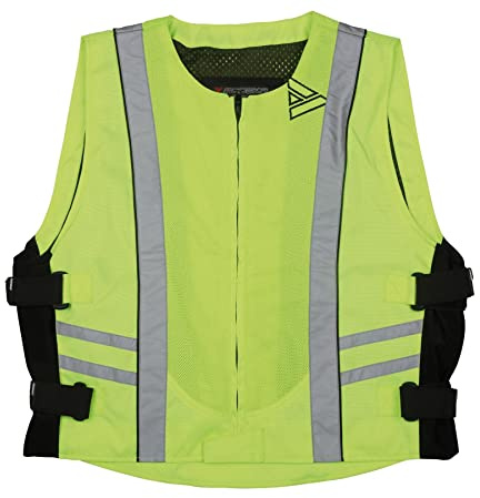 Modeka Basic Mesh Säkerhetsväst, neon-gelb, 2XL