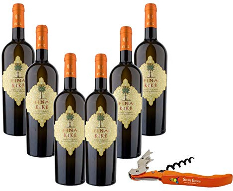 Sicilia Bedda - Cantine Fina - Traminer Aromatico Sauvignon Blanc Kikè - NUOVA ANNATA 2021 - Omaggio Apribottiglia Multifunzione (6)