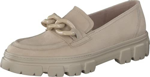 Paul Green dam snörkängor, dam platåstövletter, Beige 003, 38.5 EU