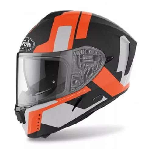 Airoh Unisex Sp Helmet, Orange, M EU