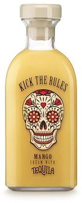 KICK THE RULES - Crema de Mango con Tequila - 15º - Botella de 0,7L - Tequila de Mango