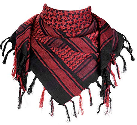 FREE SOLDIER Headscarf Män Sport Series Shemagh Pali Tyg Näsduk Män Palestina Kufiya Turban Original, 110110cm Unisex Vuxen