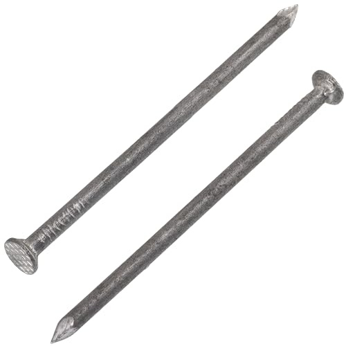 AERZETIX - C70850 - Juego de 300 Clavos con cabeza plana Ø2.8x60mm - diámetro de cabeza Ø6mm - en acero - color plata - tapicería revestimiento carpintería