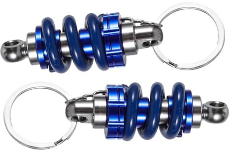 WOFASHPURET 2stücke Schlüsselanhänger Stoßdämpfer Mit Ring Auto-schlüsselanhänger Aus Schlüsselanhänger Für Autoteile Modischer Für Fahrzeughalter Als Geschenk Für Auto Und Motorradliebhaber