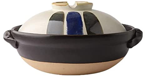 Cacerola de barro para el hogar, olla pequeña para estofado, olla de arcilla, olla de piedra de arroz, olla de cerámica para guiso, 1000 ml