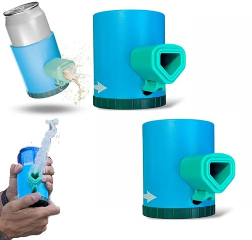 Schrotflinten Roulette, Trinkspiel für Tailgating, Randomisierte Bier-Schrotflinte, das aufregende Twist-and-Pass-Partyspiel, EIN lustiges Bachelor-Partygeschenk für Heckklappen BBQ (2pcs)