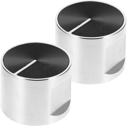 HOMSFOU Perillas de Control para Estufa de Gas, Perilla de Interruptor de Plástico, Repuesto 2 Piezas, Compatible para Cocina Doméstica, Restaurantes y Hoteles