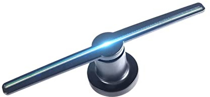 KENBT Projecteur holographique en éventail, WiFi App 3D Hologram Fan Advertising Light LED Signboard Board Support d'affichage publicitaire à Distance Images et vidéo, Nouvel Outil publicitaire