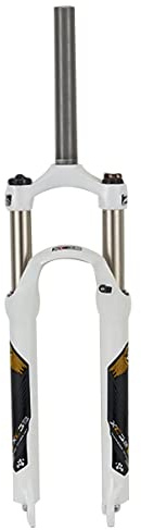 Mountainbike-Fahrrad Federgabel 24 Zoll mechanisch 100 mm Federweg Scheibenbremse Schnellspanner 1 1/8 Zoll gerades Gabelrohr manuelles Schloss