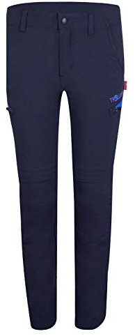 Trollkids Kids Kjerag Zip Off Pants 152, Navy/Blue