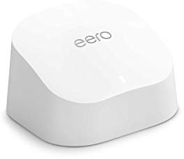 Amazon eero 6 mesh Wi-Fi router | 900 Mbps Ethernet | Coverage up to 140 m2 | Connect 75+ devices | 1-Pack