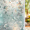 Privacy Window Film 90 x 400cm, Shackcom 3D Stained Glass Tulip Decoration Pattern with Rainbow Effect Opaque Glass Film Static Cling No-Glue Self Adhesive Vinyl Film for Home Door