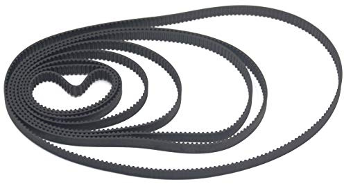 Befenybay 8PCS 2GT Gummiriemenlänge mit geschlossenem Regelkreis 110 mm 112 mm 122 mm 158 mm 200 mm 280 mm 300 mm 400 mm Breite 6 mm Riemen für 3D-Drucker (geschlossener Riemen)