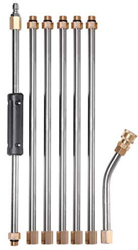 BouBou Gutter Cleaning Tool For Pressure Washer Extension Wand And Gutter Cleaner Attachment