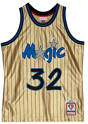 Mitchell & Ness NBA 75th Anniversary Swingman Jersey - Gold