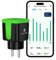 Enchufe Inteligente GreenSun Enchufe Exterior Enchufe Inteligente Alexa Enchufe Wifi con Medidor Consumo Temporizador Enchufe Enchufe Programable compatible con Alexa Google Home 16A 2,4 GHz