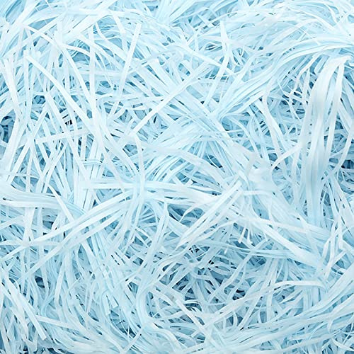 50g Carta Velina Tagliuzzata,Raffia Cestino Per Regali Di Riempimento,Blu