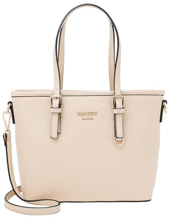 Princely London Shopper Beverly Small - Kleine Shopper-Tasche mit Reißverschluss & abnehmbaren Schultergurt