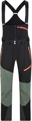 Ziener Tresa BIB Hose 2024 Black/Green mud, 42