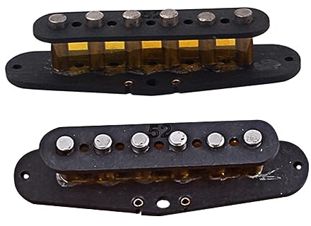 ifundom 2stücke Pickup-spulen Humbucker-spulen Alnico Elektrische Gitarre Single Coil Zubehör Abdeckung