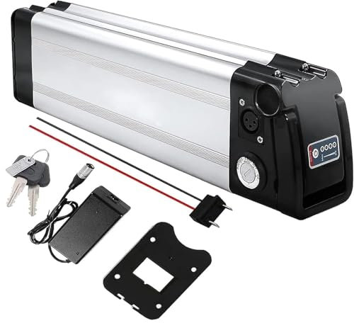 Batería De Bicicleta Eléctrica De 36 V, 48 V, 15 AH, Paquete De Batería De Iones De Litio, Paquete De Batería De Ciclomotor/Bicicleta Eléctrica, para Motores De 800 W 36V15Ah