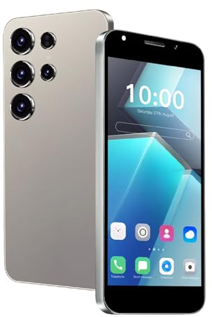 Fine Life Pro 4GLTE-Handy, Dual SIM + TF-Karte, 6,3-Zoll-Bildschirm, Dual-Kamera, 2GB RAM + 16GB ROM, TF-Erweiterung 128GB, Handy ohne Vertrag, für Anfänger (Blue)