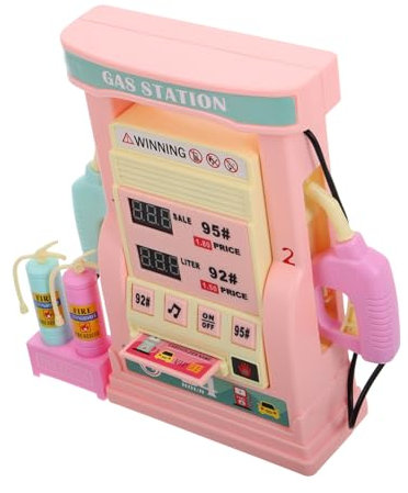 TOYANDONA Per Gas Station Realistico Con Conto Intelligente e Educativo Per Competenze Matematiche e Adatto Per Anni